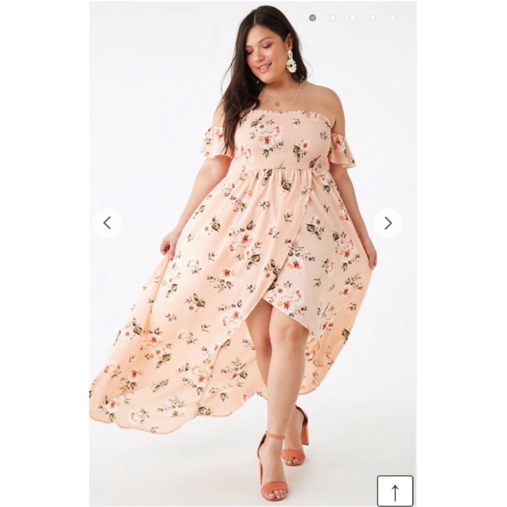 Women’s Plus Size Floral Dress
